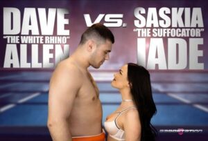 Boxing face off with Dave Allen and Saskia Jade
