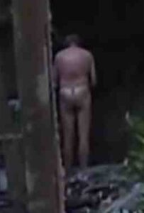 Nigel Farage ass, naked in shower