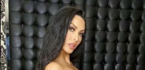 Alice Goodwin leaked pic in fishnet bodysuit