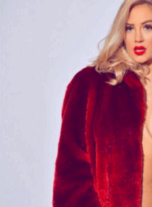 Serena May fur coat