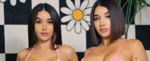 Preeti and Priya in bikinis